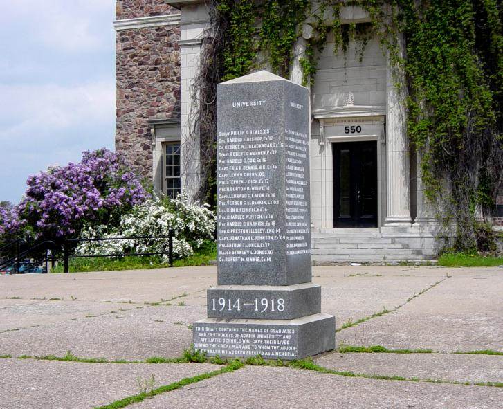 War Memorial gymnasium, Acadia University, Wolfville