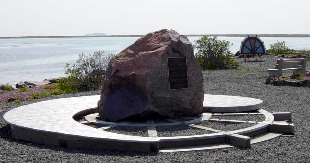 Advocate Harbour: Advocate Memorial Park, June 2003 -4