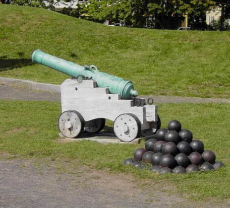 Fort Anne bronze cannon