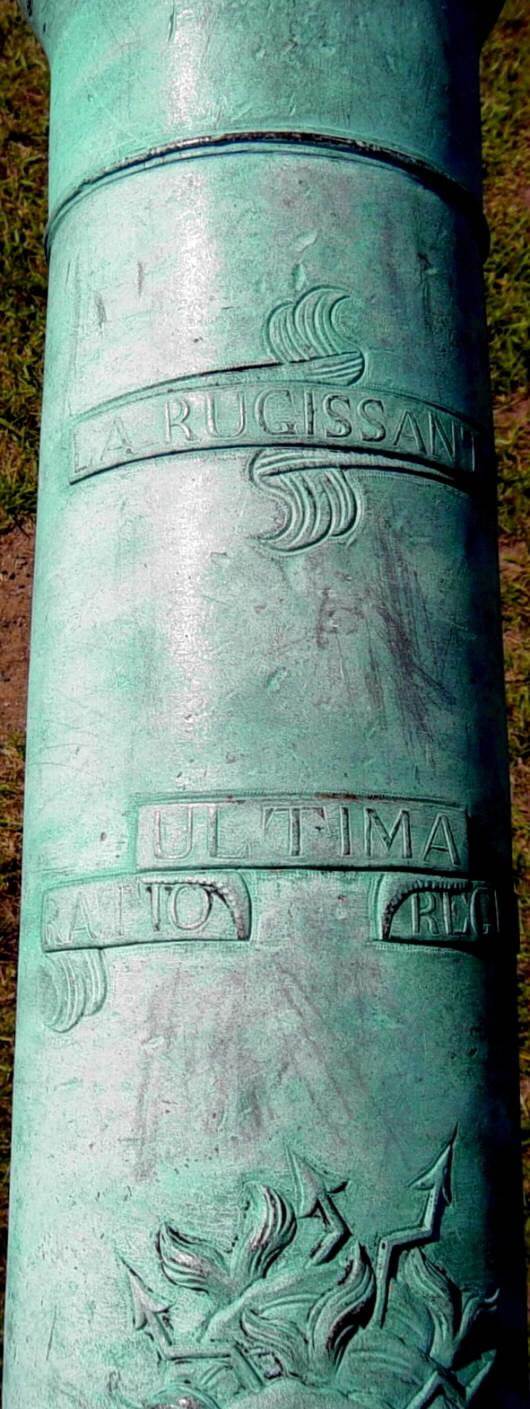 Fort Anne bronze cannon