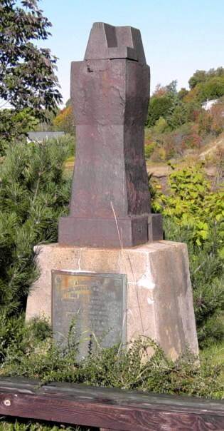 Annapolis Iron Mining Company monument, Clementsport