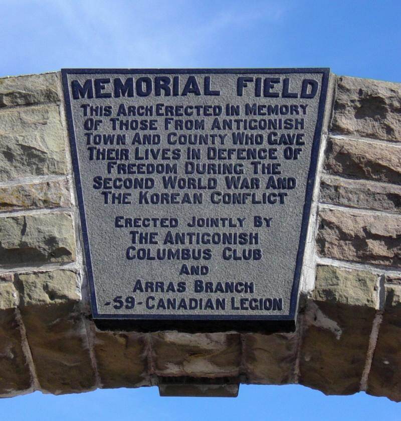 Antigonish: Memorial Field