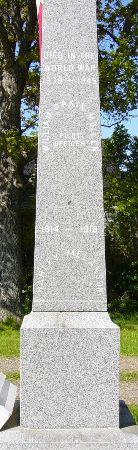 Barton, Nova Scotia: war memorial monument