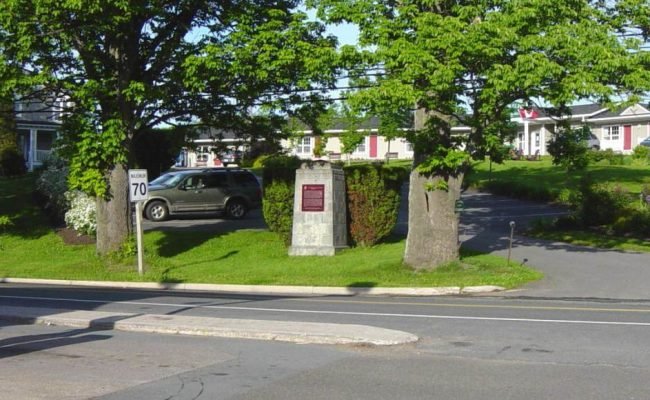 Nova Scotia: Sir Robert Borden monument, Grand Pre -3