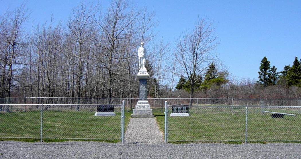 Canso war memorial, renovated in 2006