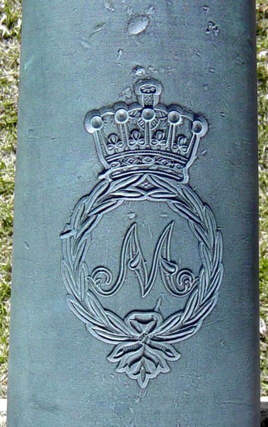 Chester: war memorial monument, south cannon detail