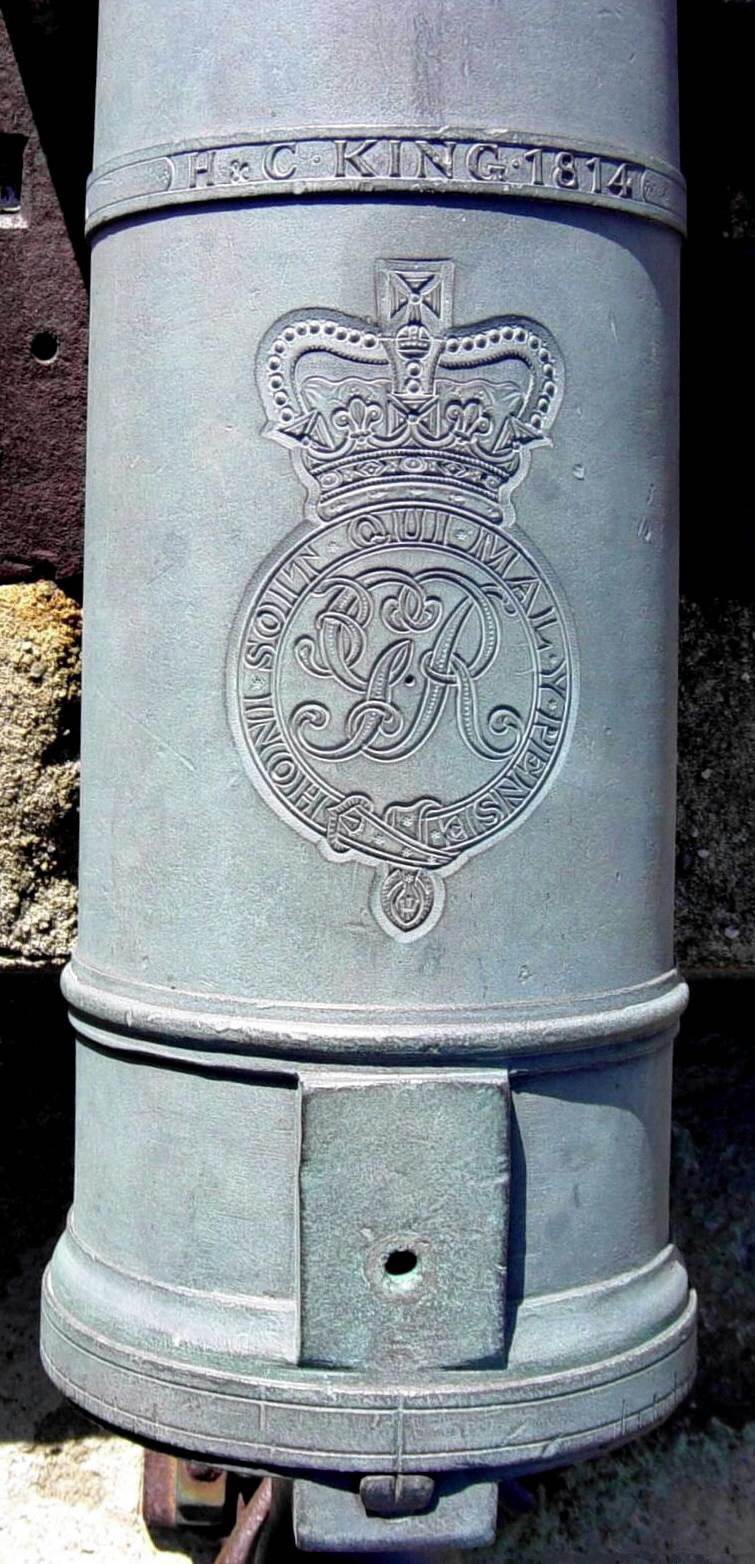 Chester: war memorial monument, south cannon, cast in 1814