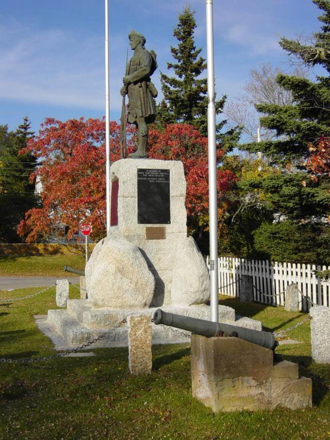 Chester: war memorial monument, general view looking north