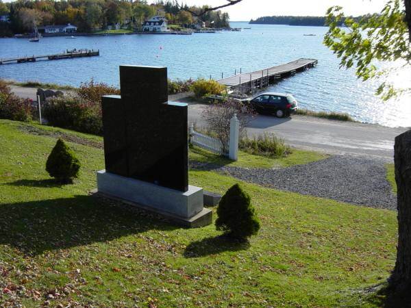 Firemen memorial, Chester: general view looking south-west