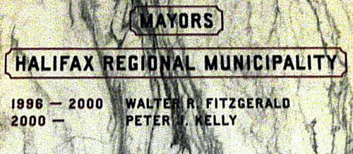 Halifax Regional Municipality: mayors, 1996-2002