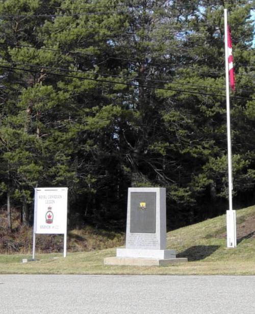 War memorial monument, Clementsport