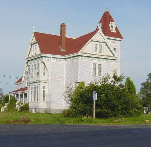 Colchester County: Acadian Heritage sign #04, Great Village