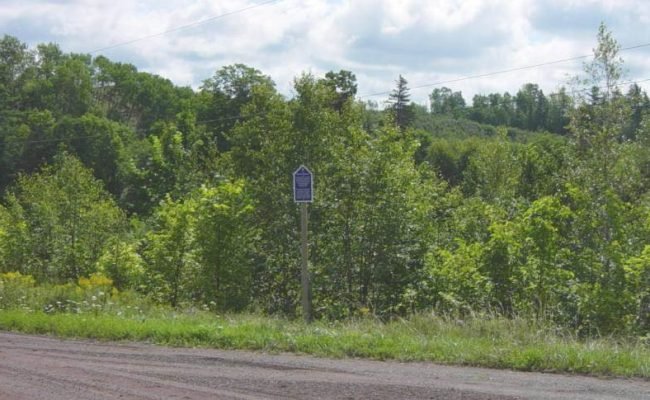 Colchester County: Acadian Heritage sign #13, Cooper Road, Tatamagouche -2