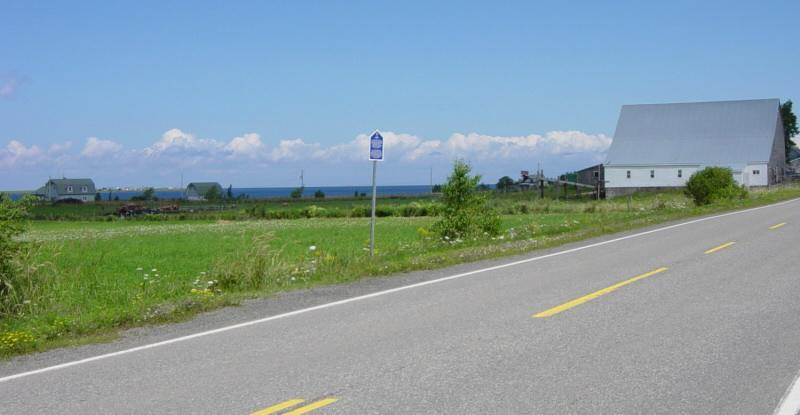 Colchester County: Acadian Heritage sign #15, Brule