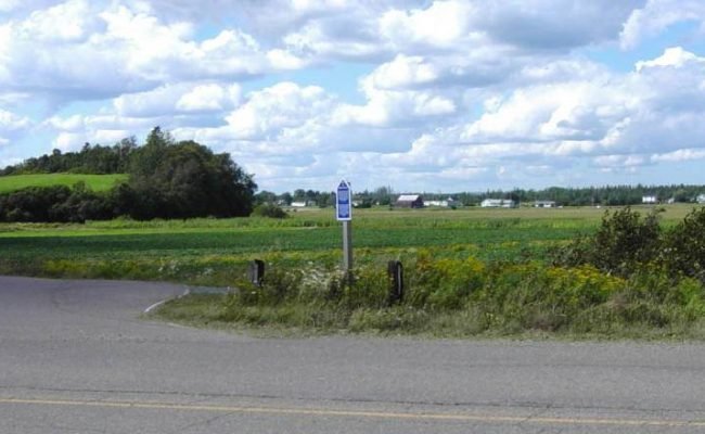 Colchester County: Acadian Heritage sign #20, Lower Truro -3