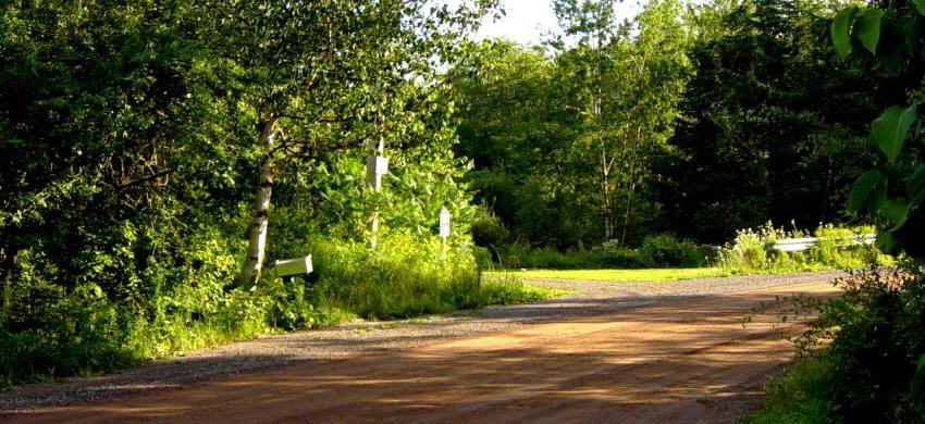 Colchester County: Acadian Heritage sign #22, Clifton, Shore Road