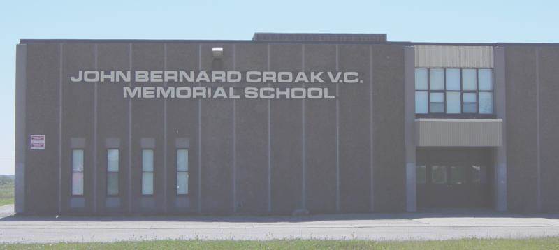 John Bernard Croak V.C. Memorial School, Glace Bay -1