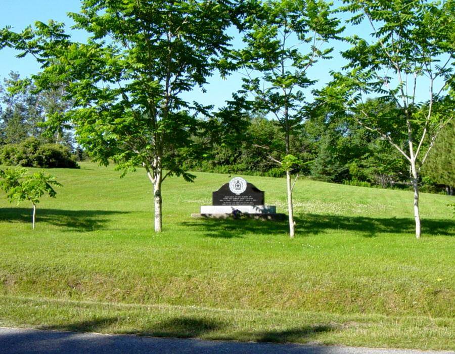 East Bay, Nova Scotia: war memorial