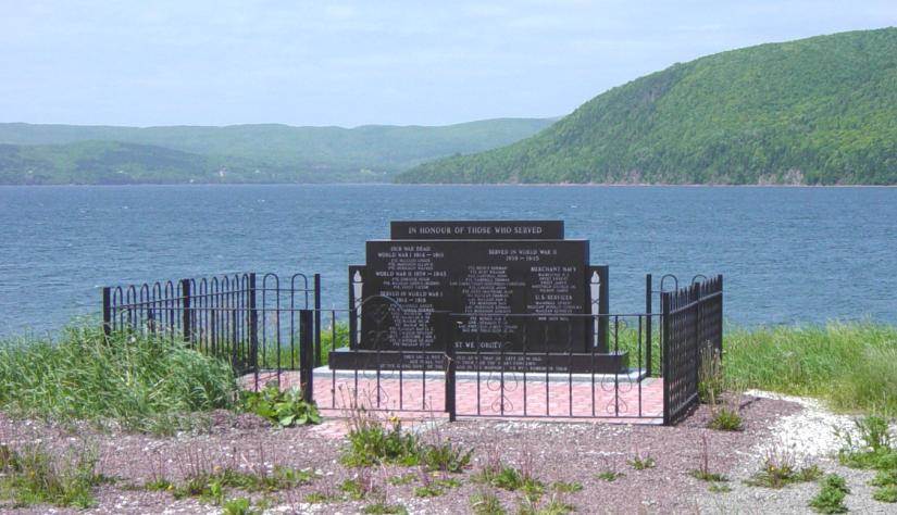 Englishtown war memorial monument