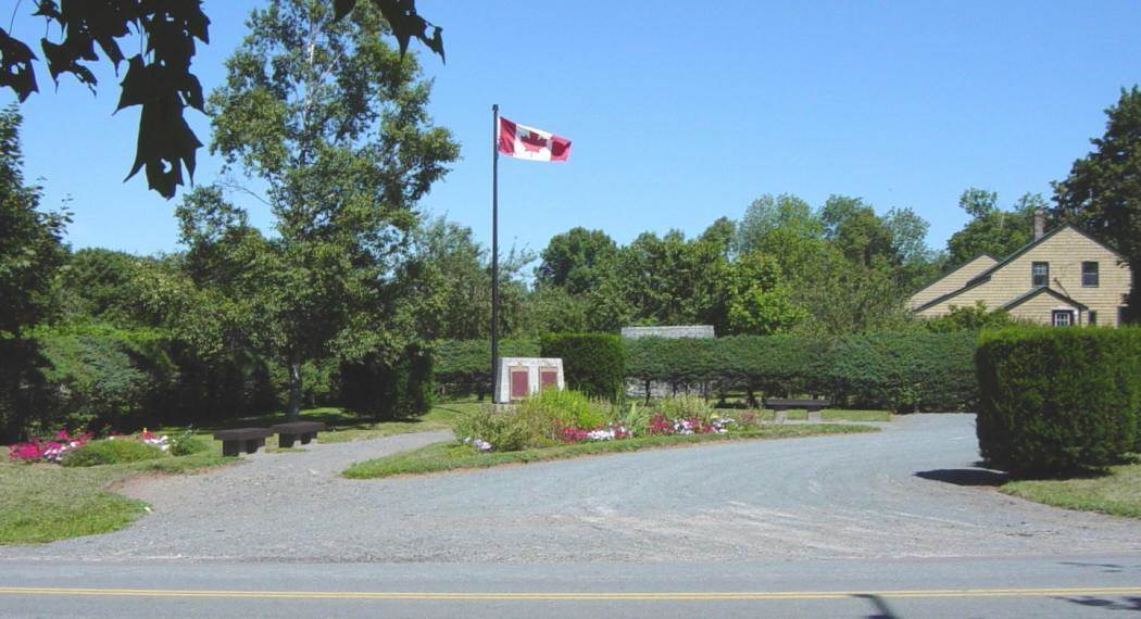 Monument commemorating the 1747 Attack at Grand Pre