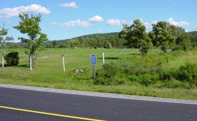 Hants County: Acadian Heritage sign #07, Windsor Forks -2