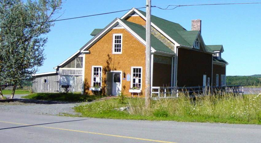 Hants County: Acadian Heritage sign #16, Avondale