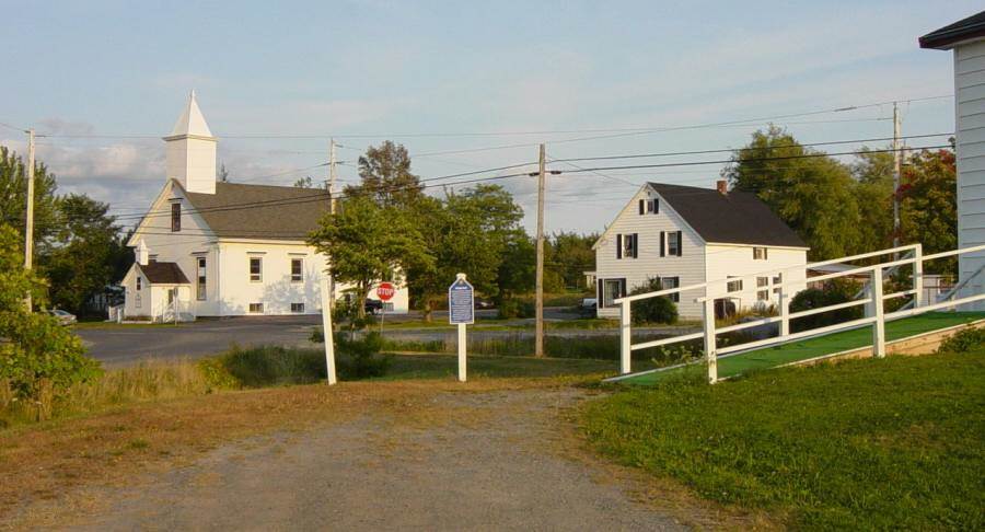 Hants County: Acadian Heritage sign #23, Noel