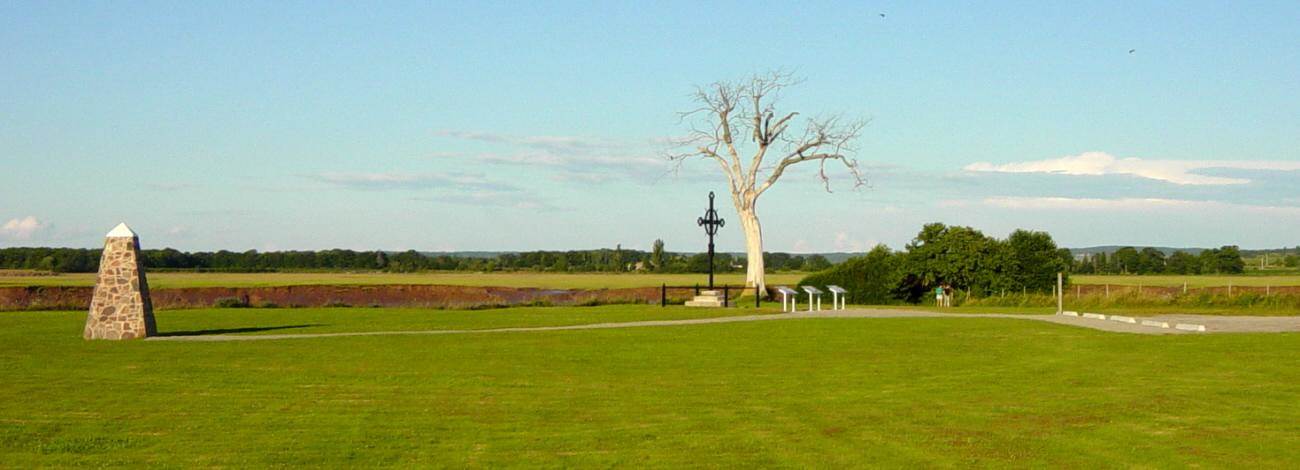 Horton Landing: The Iron Cross at its new location