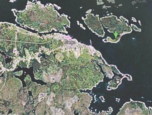 2007 satellite photograph of Canso harbour -38