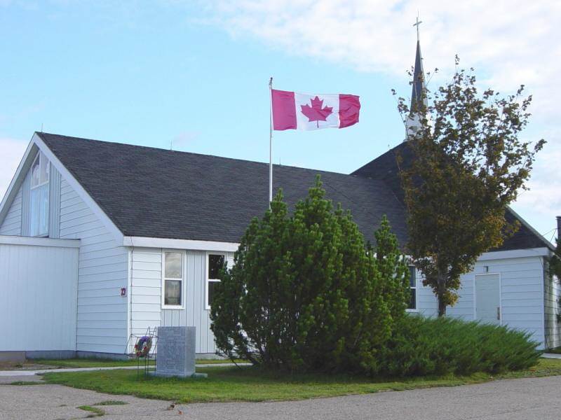 South West Margaree: war memorial -1