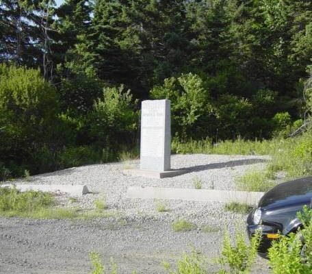 Mosher memorial monument, Lower LaHave -3