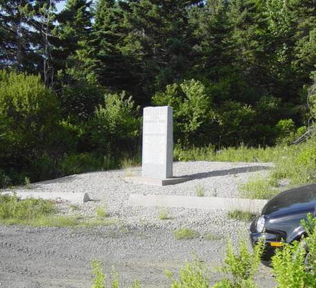 Mosher memorial monument, Lower LaHave -3