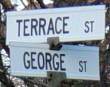 New Glasgow: George Street at Terrace Street