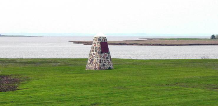 Horton Landing, Nova Scotia: Planters monument