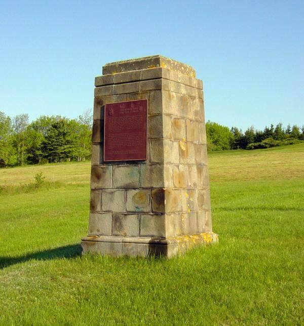 Monument commemorating the Scotch Fort 1629-1632 -2