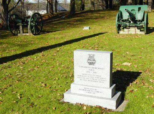 Shelburne war memorial: Merchant Navy monument