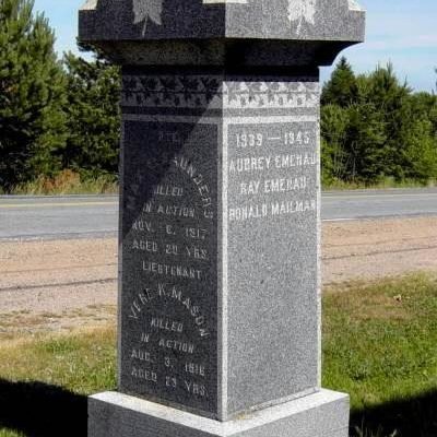 Springfield war memorial monument, north and west faces -6