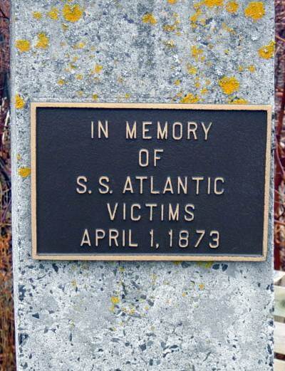 S.S. Atlantic memorial, Lower Prospect -3