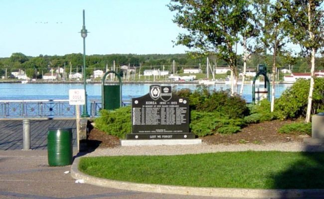 Sydney, Nova Scotia: Korean War memorial -1