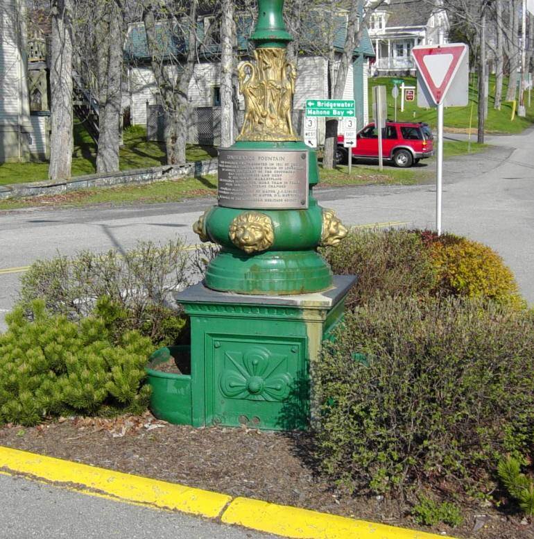 Lunenburg: Temperance Fountain