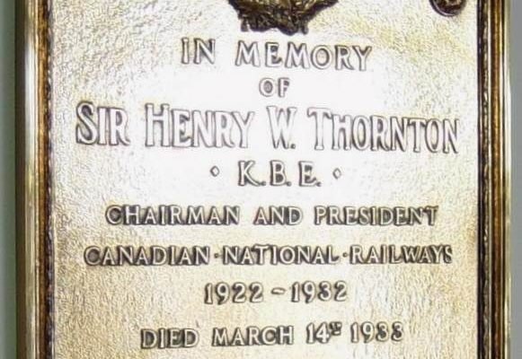 Sir Henry Thornton plaque, Halifax -2