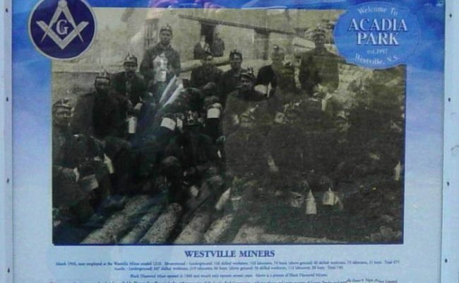 Westville Acadia Park: Westville miners -15