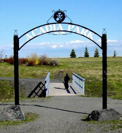 Westville: Acadia Park entrance