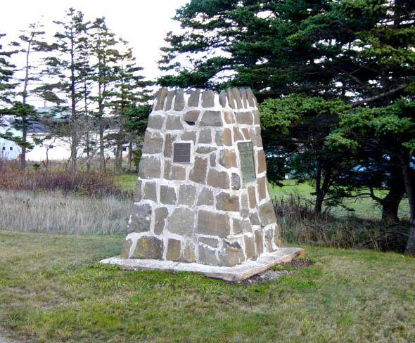 Nova Scotia: Westport monument
