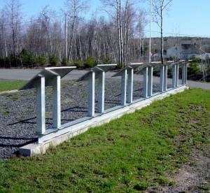 New Glasgow: Westray Miners Memorial, seven interpretative panels