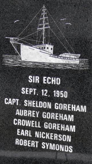Woods Harbour fisherman's memorial